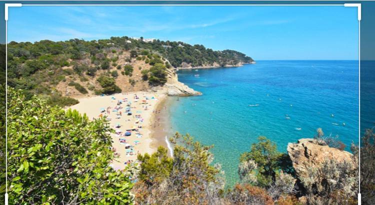 Cavalaire Vue Mer Au Loin Maisonnette Tout Equipee Pour 4 Personnes Avec Piscine Clim Wifi Velos Tv Barbecues Exteriér fotografie